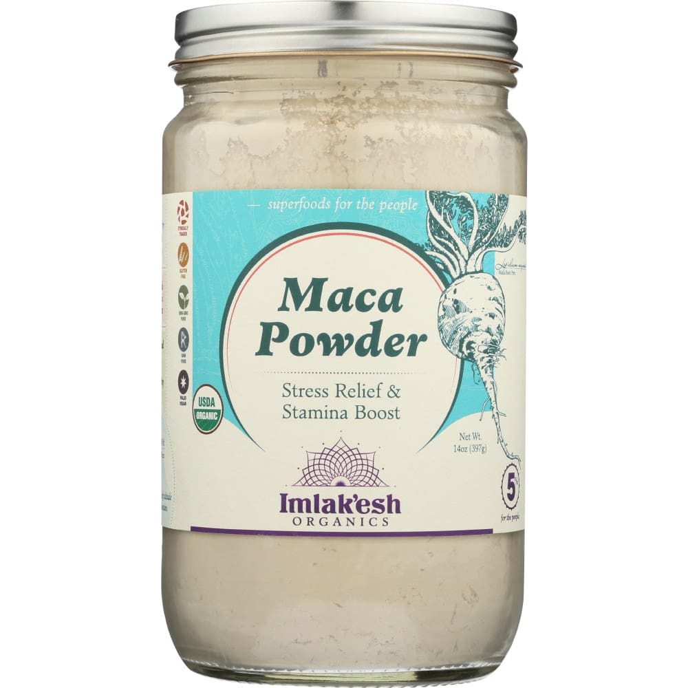 IMLAKESH ORGANICS: Maca Powder Organic 12 oz - Grocery > Cooking & Baking > Extracts Herbs & Spices - IMLAKESH ORGANICS
