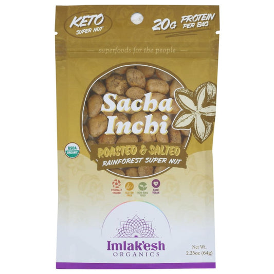 IMLAKESH ORGANICS: Organic Sacha Inchi Nuts 2.25 oz (Pack of 5) - Nuts - IMLAKESH ORGANICS
