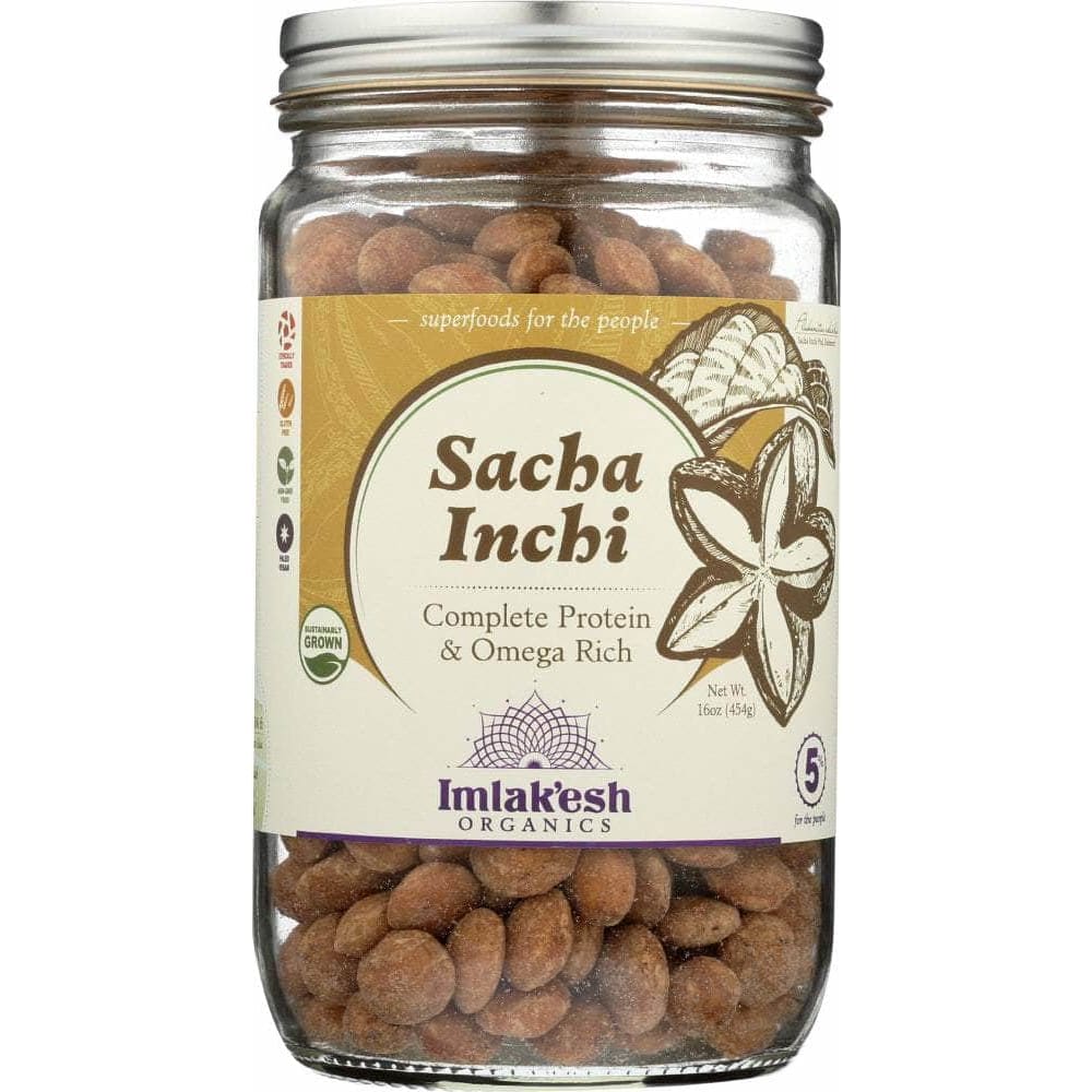 Imlakesh Organics Imlakesh Organics Sacha Inchi Seeds Wld Hrv, 16 oz