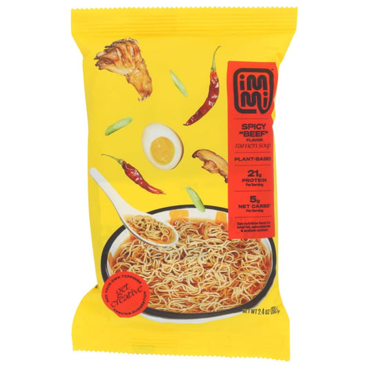 IMMI: Spicy Beef Ramen 2.4 oz (Pack of 4) - Grocery > Pantry > Food - IMMI