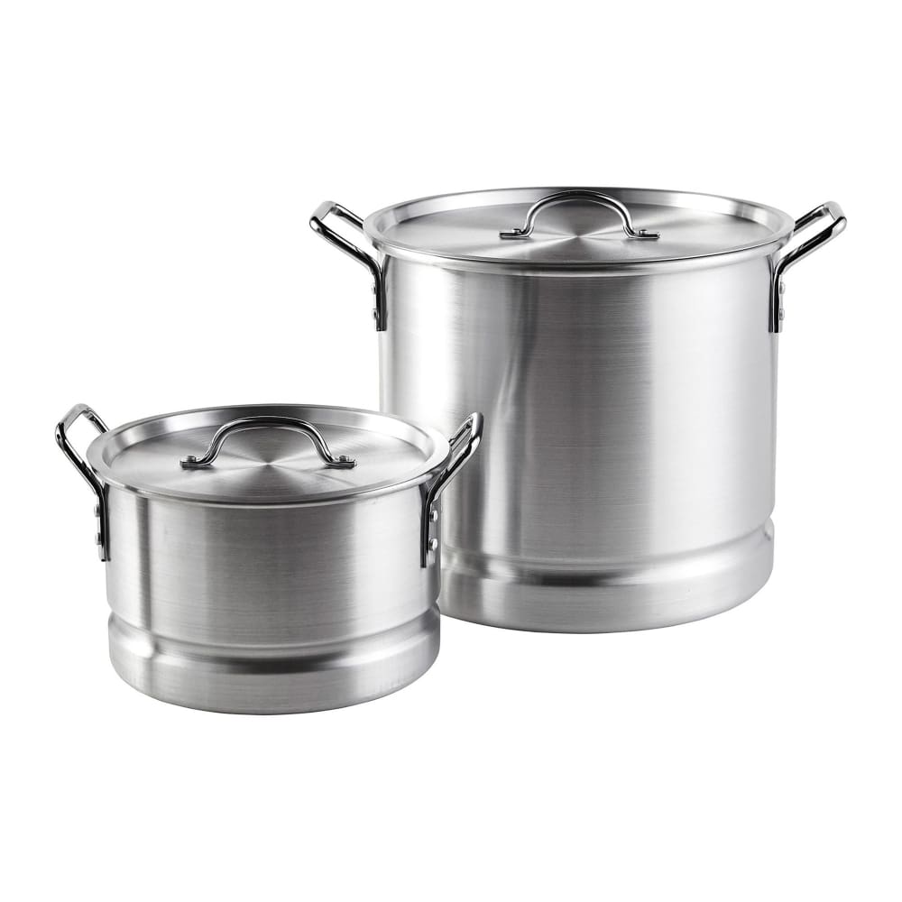 IMUSA IMUSA 2-Piece Tamales Steamer Set 32 qt./10 qt. - Silver - Home/Home/Housewares/Cookware/Specialty Cookware/ - IMUSA