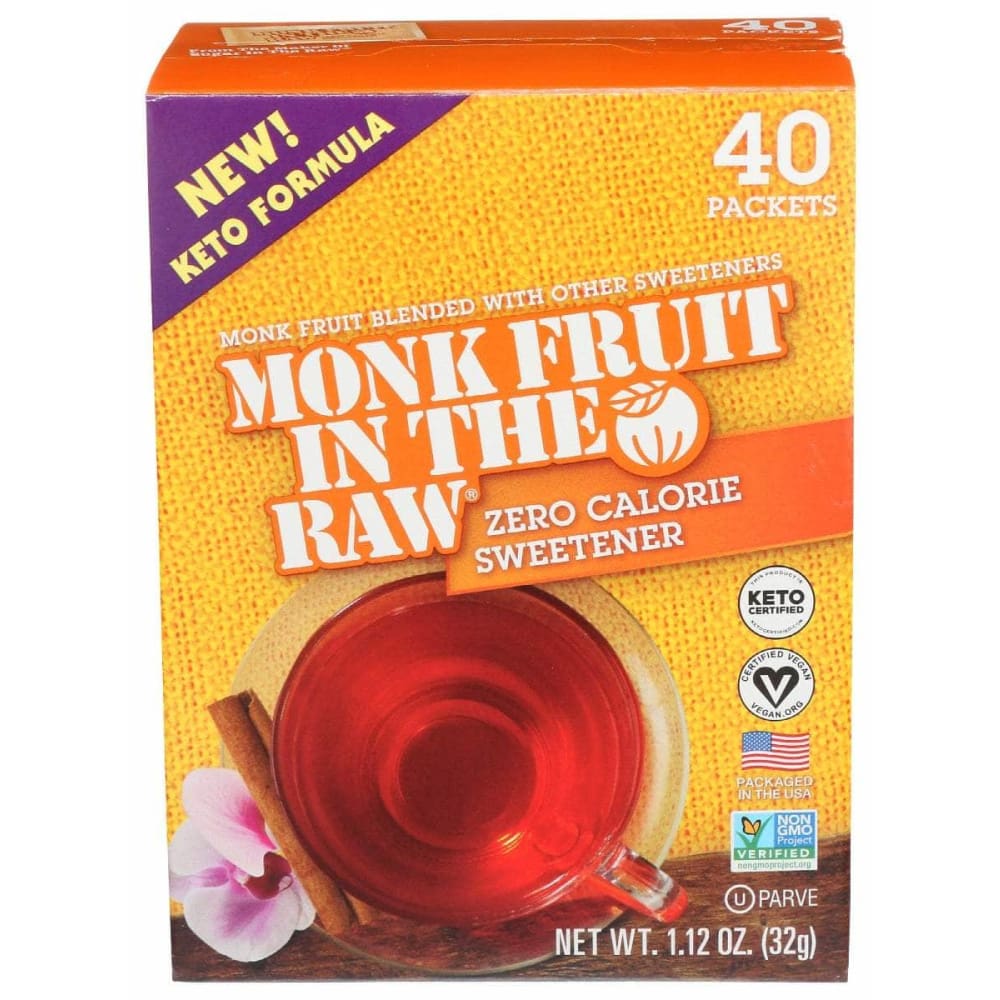 IN THE RAW IN THE RAW Monk Fruit Keto Packets, 1.12 oz