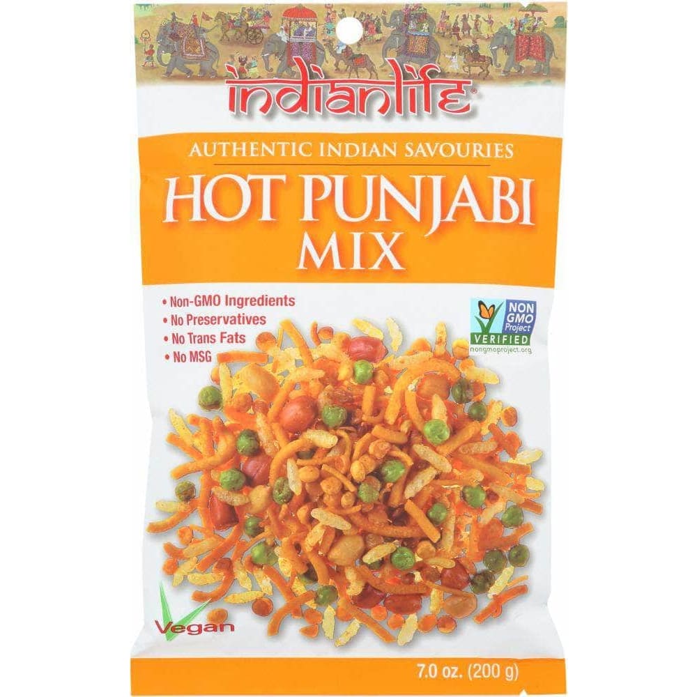 Indianlife Indianlife Mix Snack Punjabi Hot, 7 oz