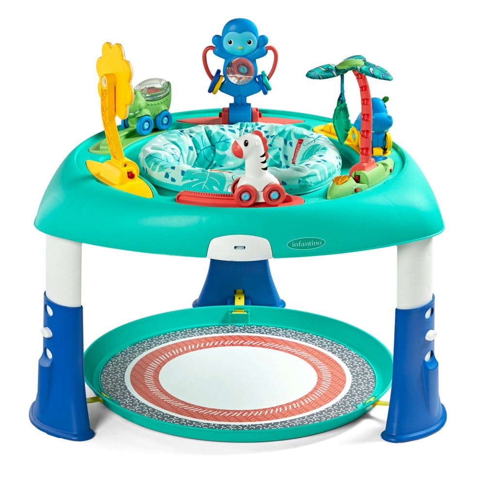 Infantino 2-in-1 Sit Spin-and-Stand Entertainer and Activity Table - Baby Activities & Toys - Infantino