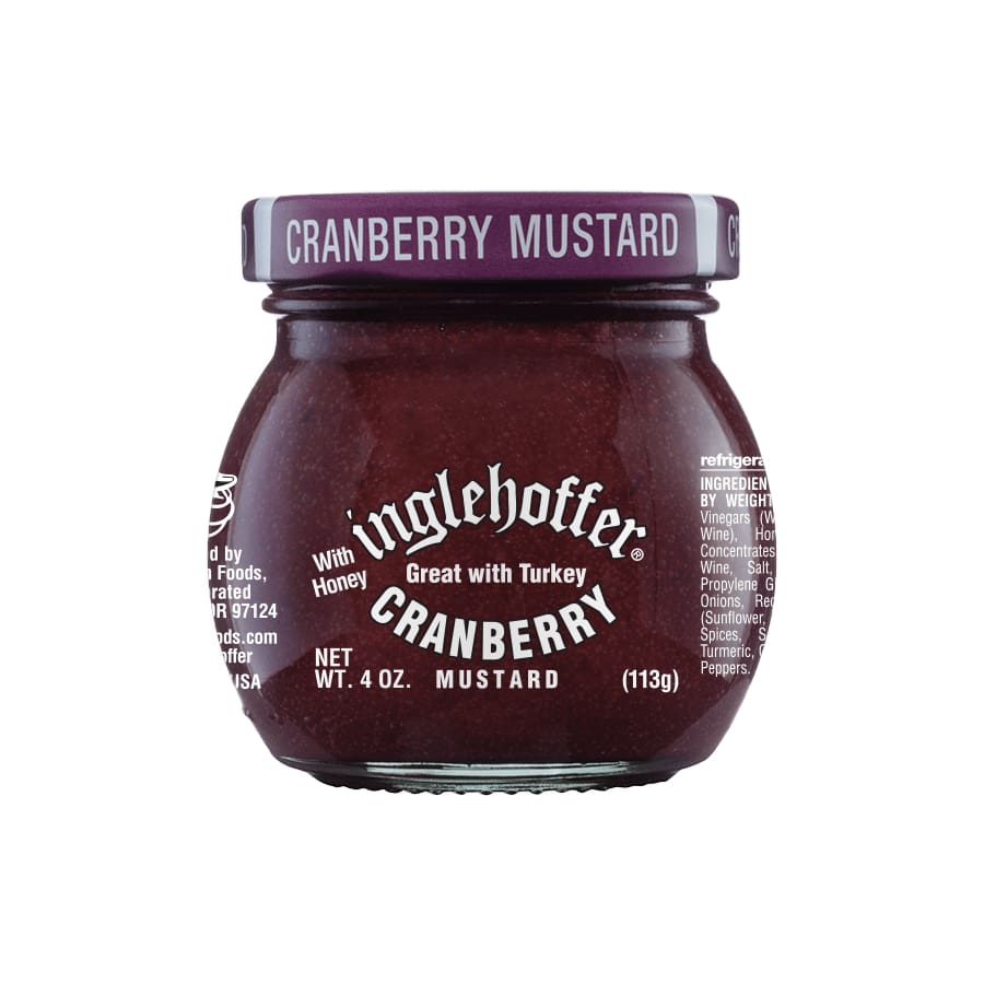 INGLEHOFFER INGLEHOFFER Mustard Cranberry, 4 oz