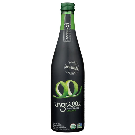 INGRILLI: Organic Lime Juice 16.9 fo (Pack of 4) - Grocery > Beverages - INGRILLI