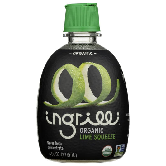 INGRILLI: Organic Lime Squeeze 4 fo (Pack of 6) - Grocery > Beverages > Juices - INGRILLI