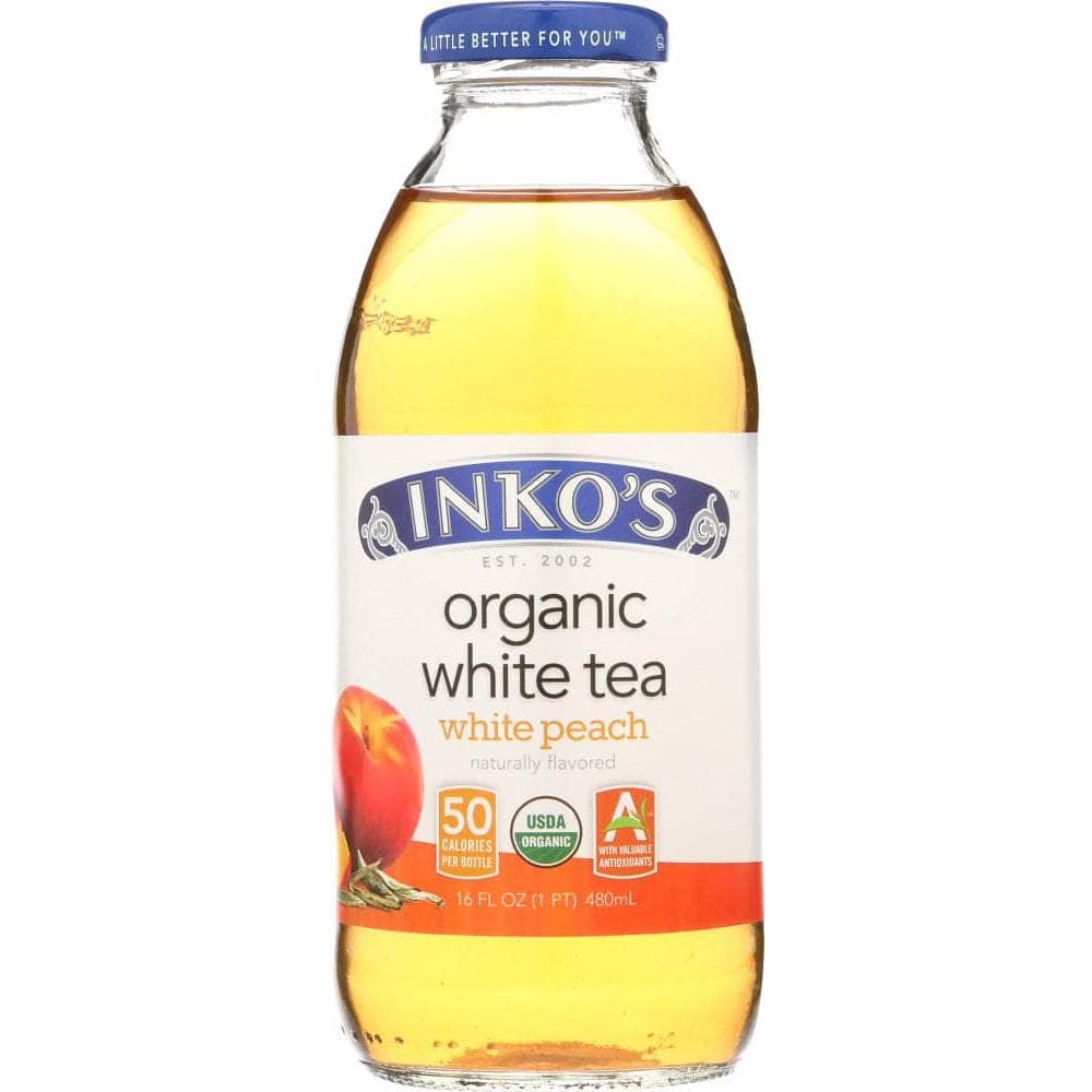 Inkos Inkos Organic White Tea Peach, 16 oz