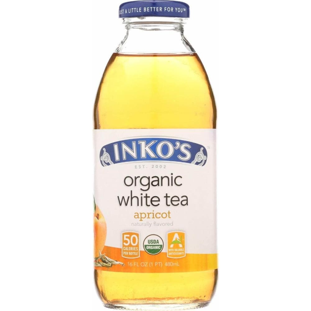 INKOS Grocery > Beverages > Coffee, Tea & Hot Cocoa INKOS: Tea Rtd Wht Apricot Org, 16 fo