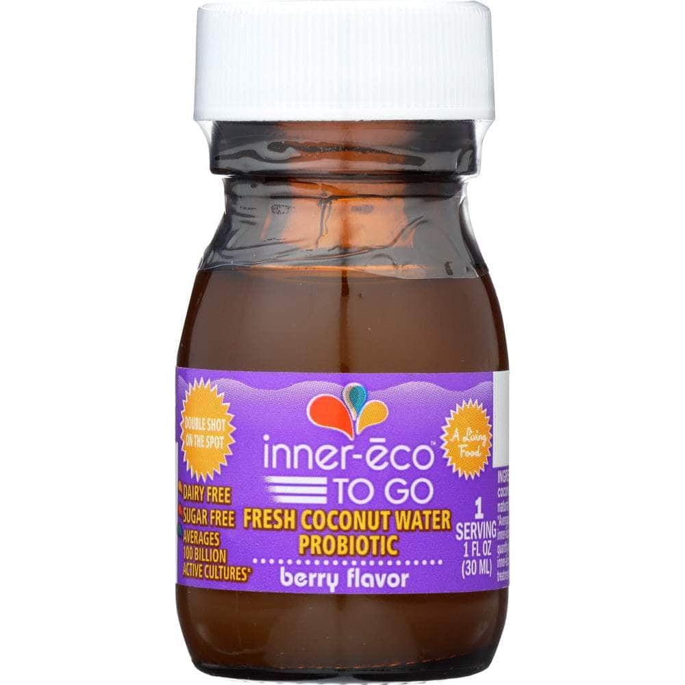 Inner-Eco Inner-Eco To Go Mega Probiotic Coconut Water Kefir Berry Flavor, 1 oz