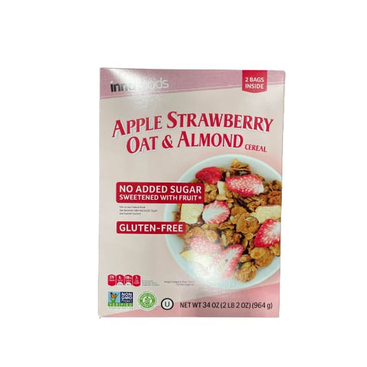 innofoods Apple Strawberry Oat & Almond Cereal 34 oz. - innofoods