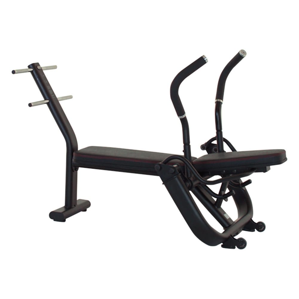 Inspire Fitness Heavy-Duty Horizontal Ab Crunch Workout Bench - Home Gym Equipment - Inspire