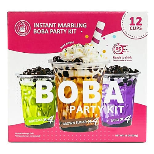 Instant Marbling Boba Party Kit, 12 pk. | ShelHealth