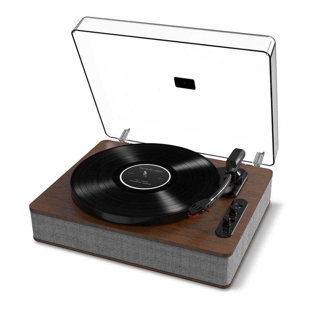 ION Luxe LP Record Player Turntable w/ Built-In Stereo Speakers - Bluetooth Speakers - ShelHealth