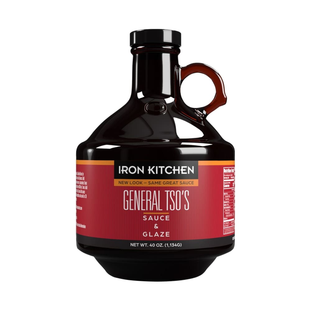 Iron Kitchen General Tso’s Sauce and Glaze 40 oz. - Home/Grocery Household & Pet/Canned & Packaged Food/Sauces Condiments &