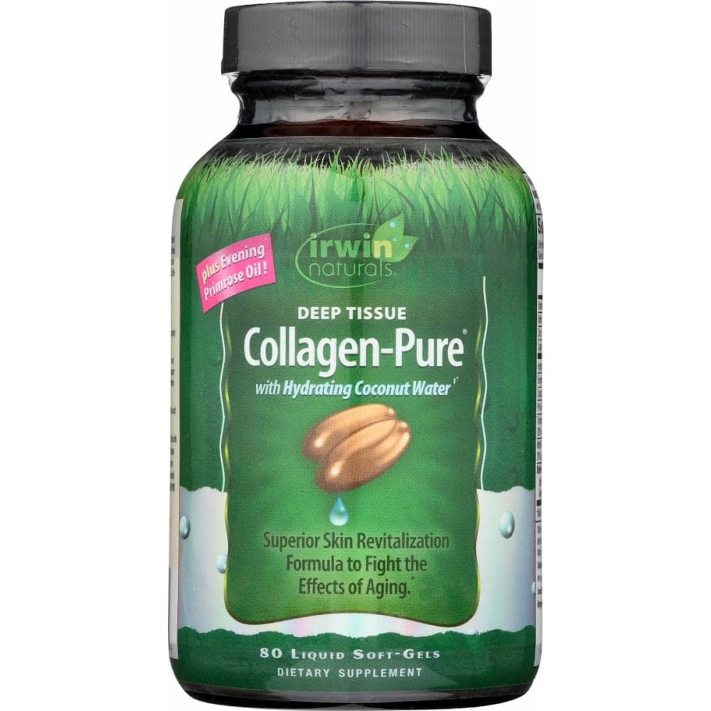 IRWIN NATURALS Vitamins & Supplements > Vitamins & Minerals IRWIN NATURALS: Collagen Pure Deep Tissue, 80 sg
