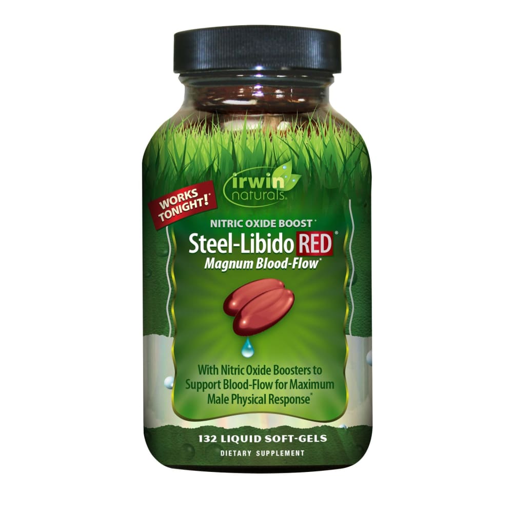 Irwin Naturals Steel-Libido Red 132 ct. - Irwin