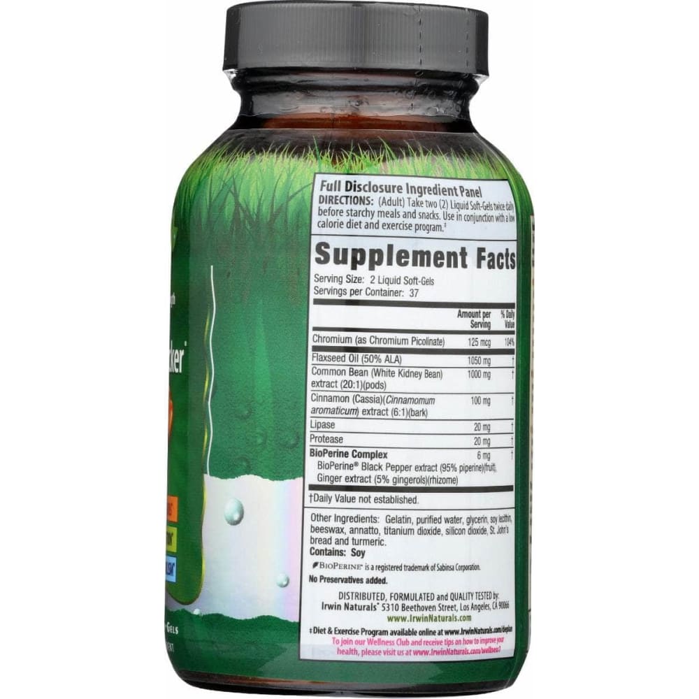 IRWIN NATURALS Vitamins & Supplements > Digestive Supplements IRWIN NATURALS: Stored Fat Belly Burner, 60 sg
