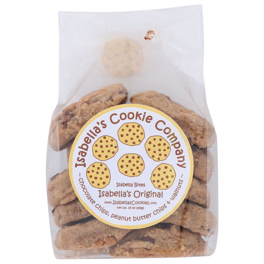 ISABELLAS COOKIE COMPANY INC: Cookie Original 14 oz (Pack of 4) - Cookies - Isabellas Cookie Company Inc