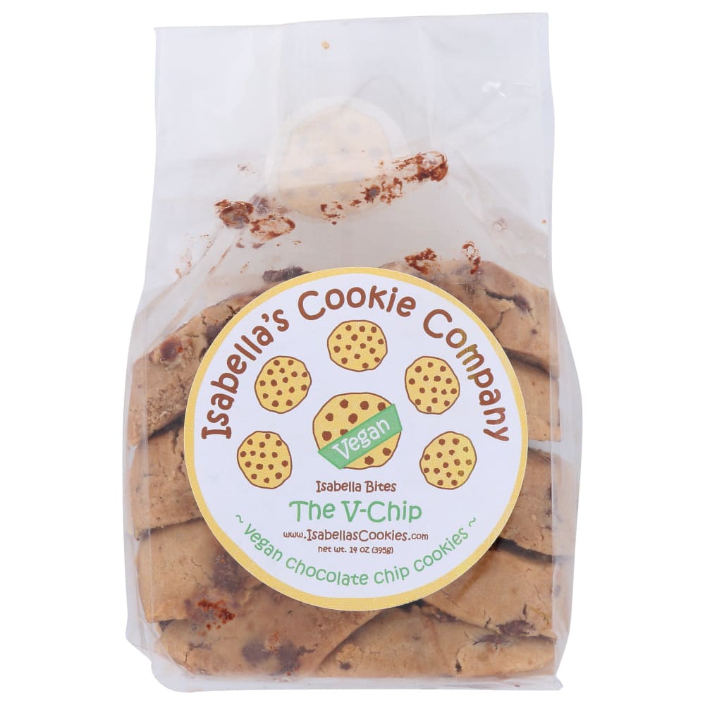 ISABELLAS COOKIE COMPANY INC: Cookie V-Chip 14 oz (Pack of 4) - Cookies - Isabellas Cookie Company Inc