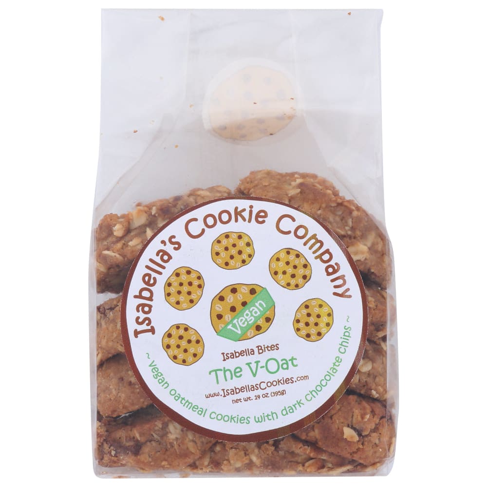 ISABELLAS COOKIE COMPANY INC: Cookie V-Oat 14 oz (Pack of 4) - Cookies - Isabellas Cookie Company Inc