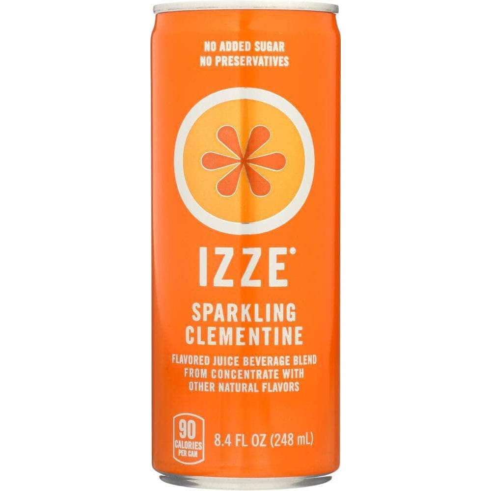Izze Izze Sparkling Clementine Flavored Juice Beverage, 8.4 oz