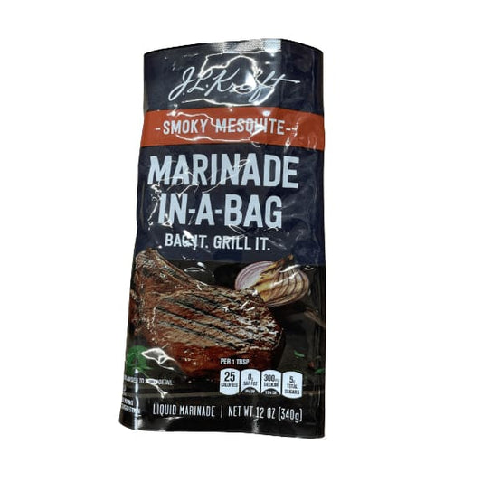Kraft J.L. Kraft Marinade-In-A-Bag Smoky Mesquite Liquid Marinade, 12 oz Bag