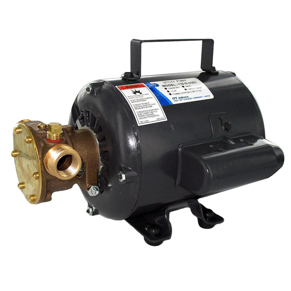 Jabsco Bronze AC Motor Pump Unit - 115v - Marine Plumbing & Ventilation | Washdown / Pressure Pumps - Jabsco