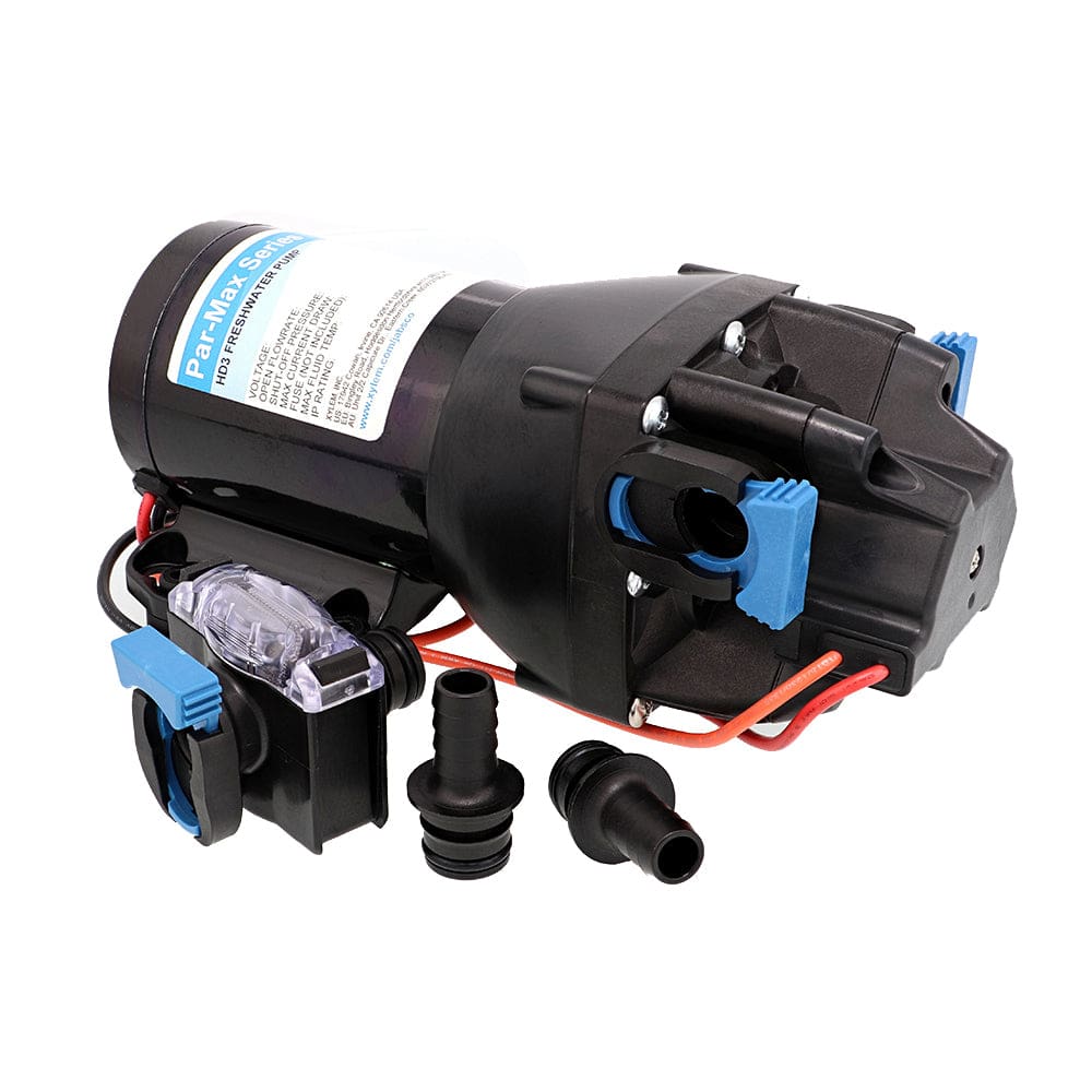 Jabsco Par-Max HD3 Heavy Duty Water Pressure Pump - 12V - 3 GPM - 40 PSI - Marine Plumbing & Ventilation | Washdown / Pressure Pumps -