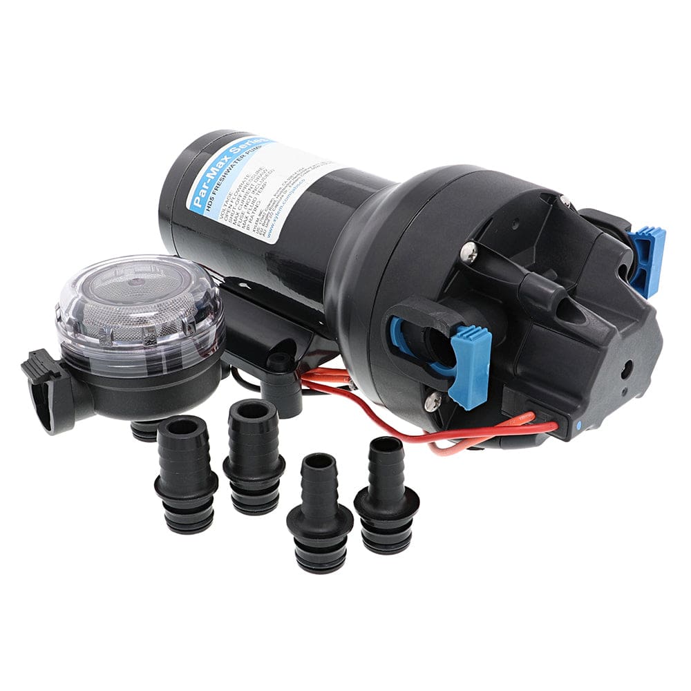 Jabsco Par-Max HD5 Heavy Duty Water Pressure Pump - 12V - 5 GPM - 40 PSI - Marine Plumbing & Ventilation | Washdown / Pressure Pumps -
