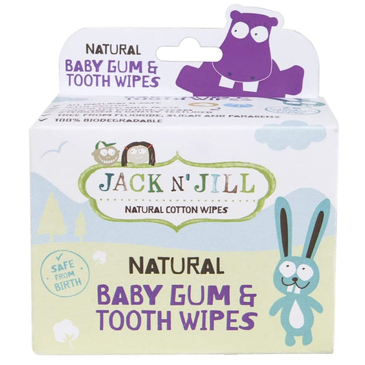 JACK N JILL KIDS: Baby Gum and Tooth Wipes 25 CT (Pack of 4) - Baby > Baby Care - JACK N JILL KIDS