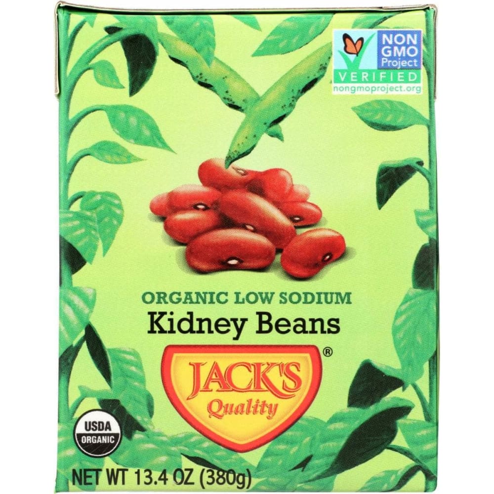 JACK'S QUALITY JACKS QUALITY Bean Rd Kdny Lw Sodium Or, 13.4 oz