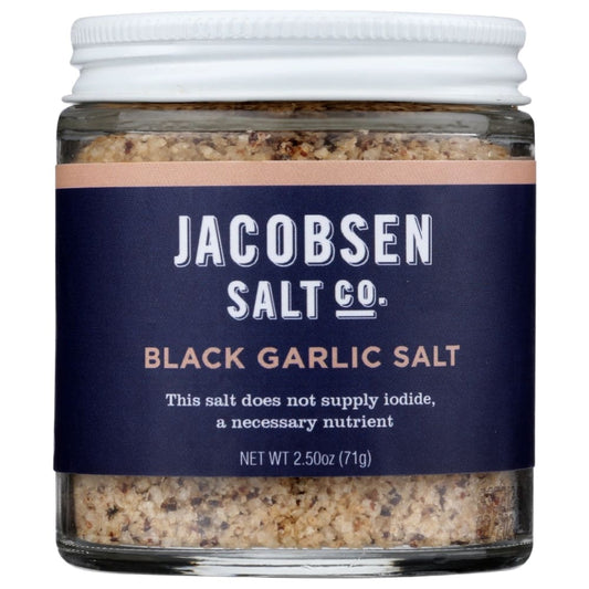 JACOBSEN SALT CO: Salt Black Garlic 2.5 OZ (Pack of 2) - Grocery > Cooking & Baking > Seasonings - JACOBSEN SALT