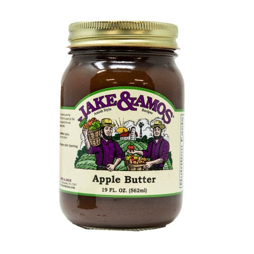 Jake & Amos J&A Apple Butter 19oz (Case of 12) - Misc/Pickled & Jarred Goods - Jake & Amos