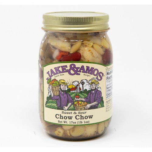 Jake & Amos J&A Chow Chow 17oz (Case of 12) - Misc/Pickled & Jarred Goods - Jake & Amos