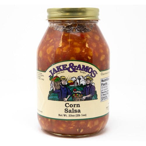 Jake & Amos J&A Corn Salsa 33oz (Case of 12) - Misc/Pickled & Jarred Goods - Jake & Amos