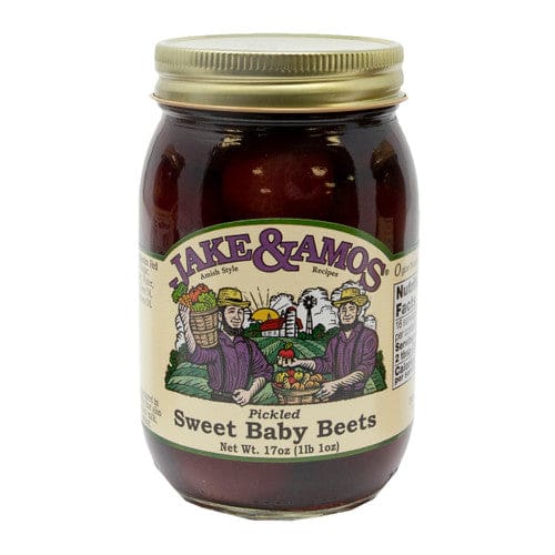 Jake & Amos J&A Pickled Sweet Baby Beets 17oz (Case of 12) - Misc/Pickled & Jarred Goods - Jake & Amos