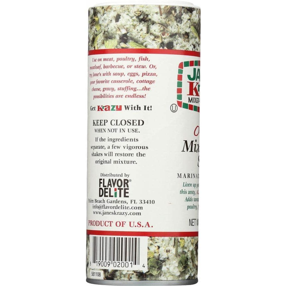 Janes Krazy Mixed-Up Seasonings Janes Salt Krazy Mixed up, 4 oz