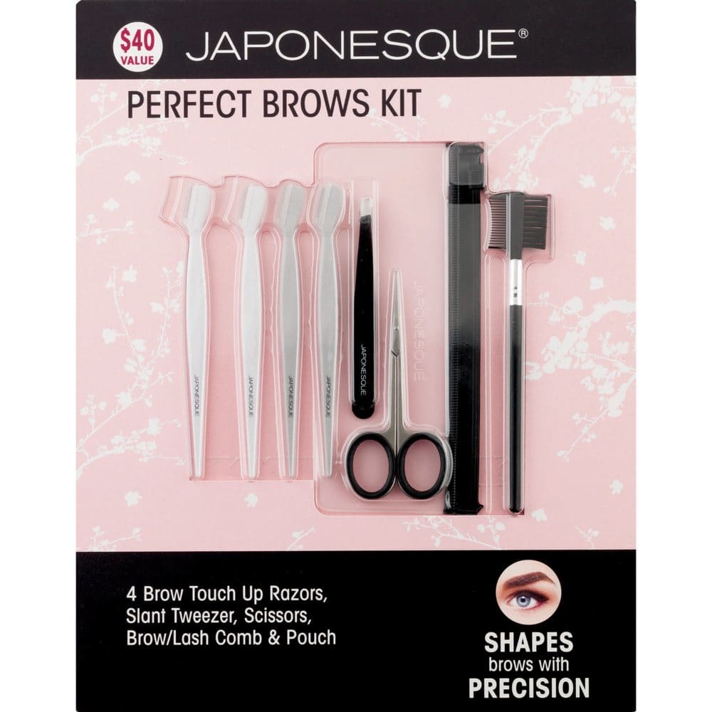 Japonesque Perfect Brows Kit (8 pc.) - Makeup - Japonesque