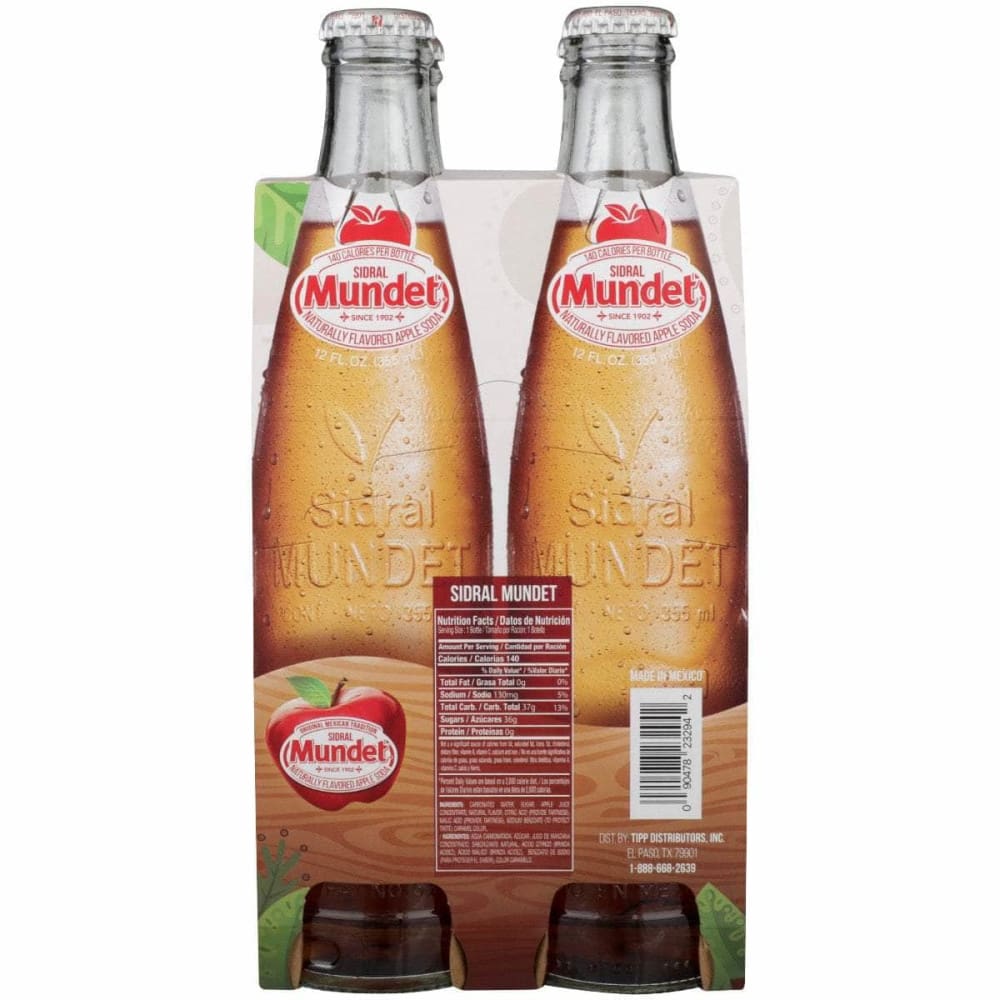 JARRITOS Jarritos Bev Sidral Mundet 4Pk, 12 Oz