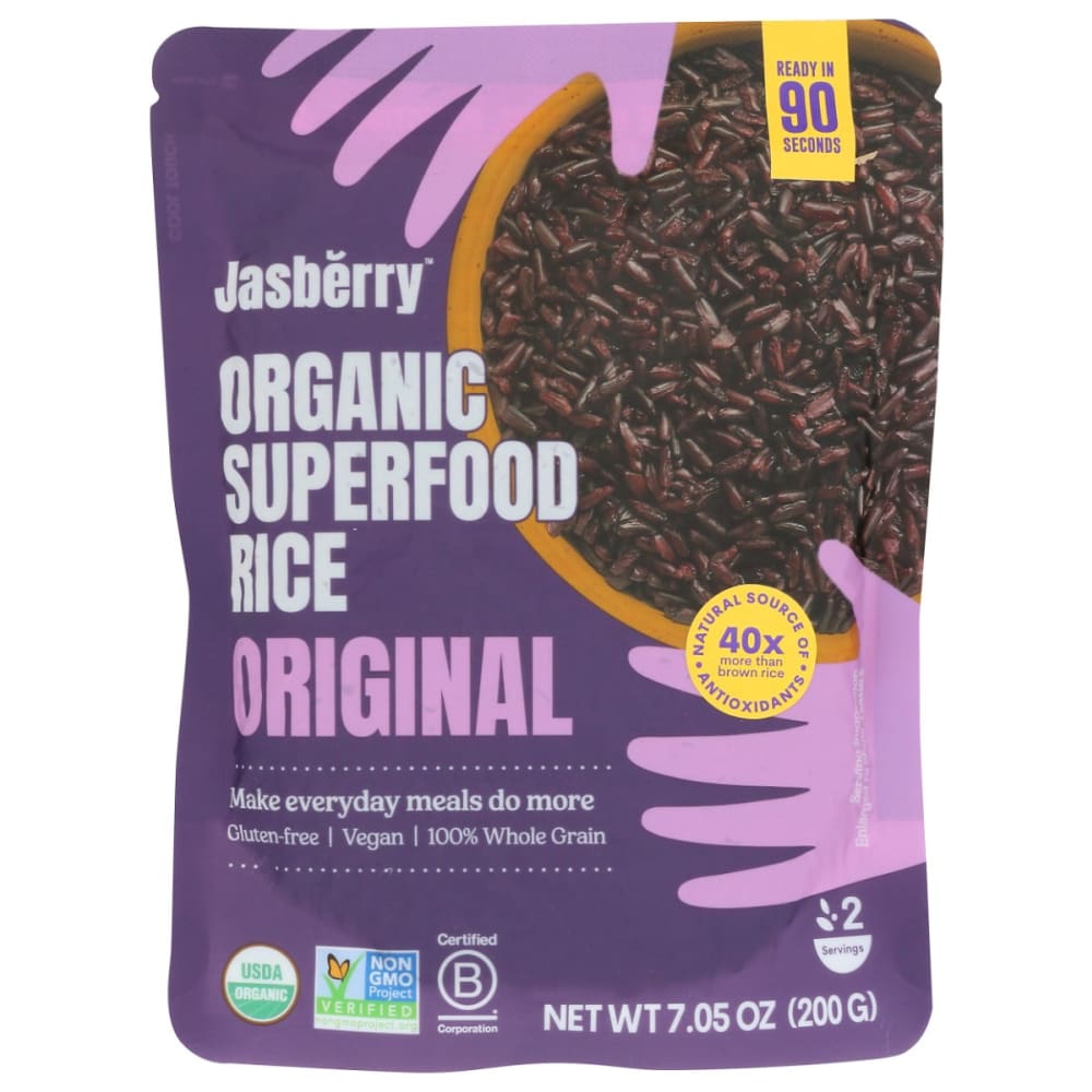JASBERRY: Original Jasberry Rice 7.05 oz (Pack of 5) - JASBERRY