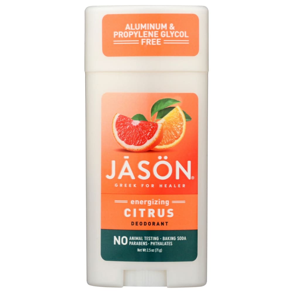 JASON: Deodorant Stick Citrus 2.5 OZ (Pack of 4) - Beauty & Body Care > Deodorants & Antiperspirants > Deodorant Stick - JASON