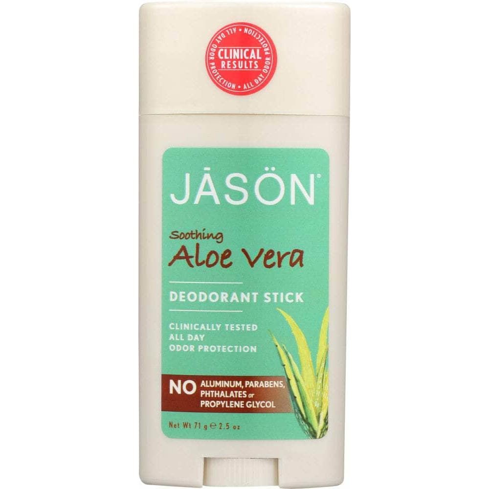 Jason Jason Deodorant Stick Soothing Aloe Vera, 2.5 oz