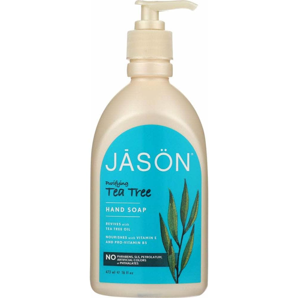 Jason Jason Hand Soap Purifying Tea Tree, 16 oz