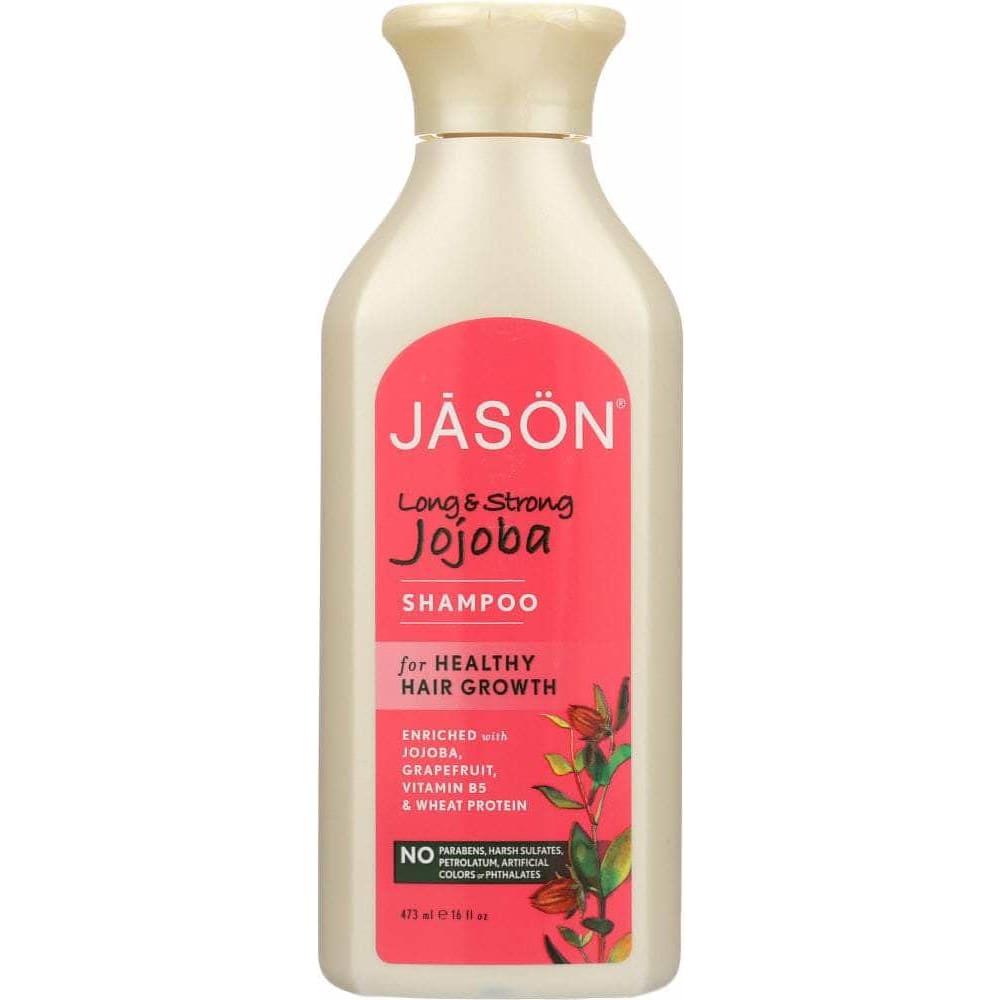 Jason Jason Pure Natural Shampoo Long & Strong Jojoba, 16 oz