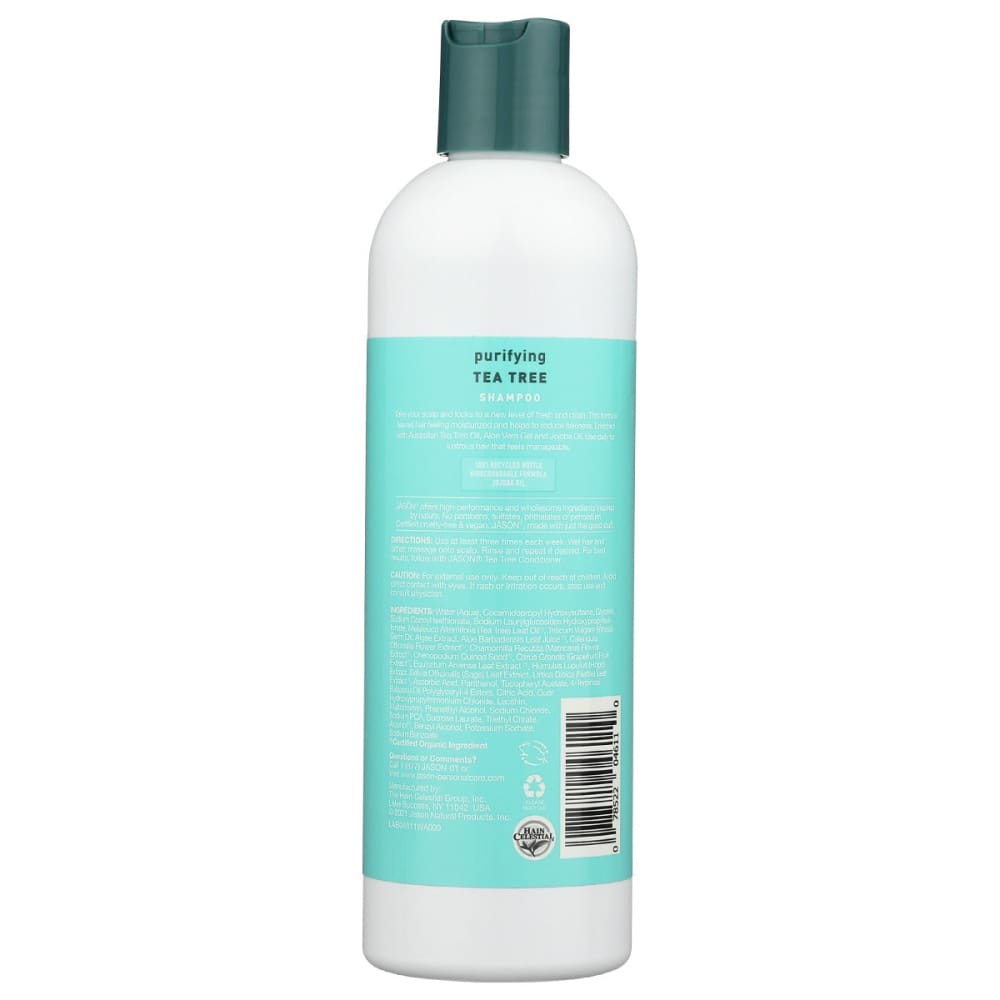JASON: Purifying Tea Tree Shampoo 12 oz - Beauty & Body Care > Hair Care > Shampoo & Shampoo Combinations - JASON