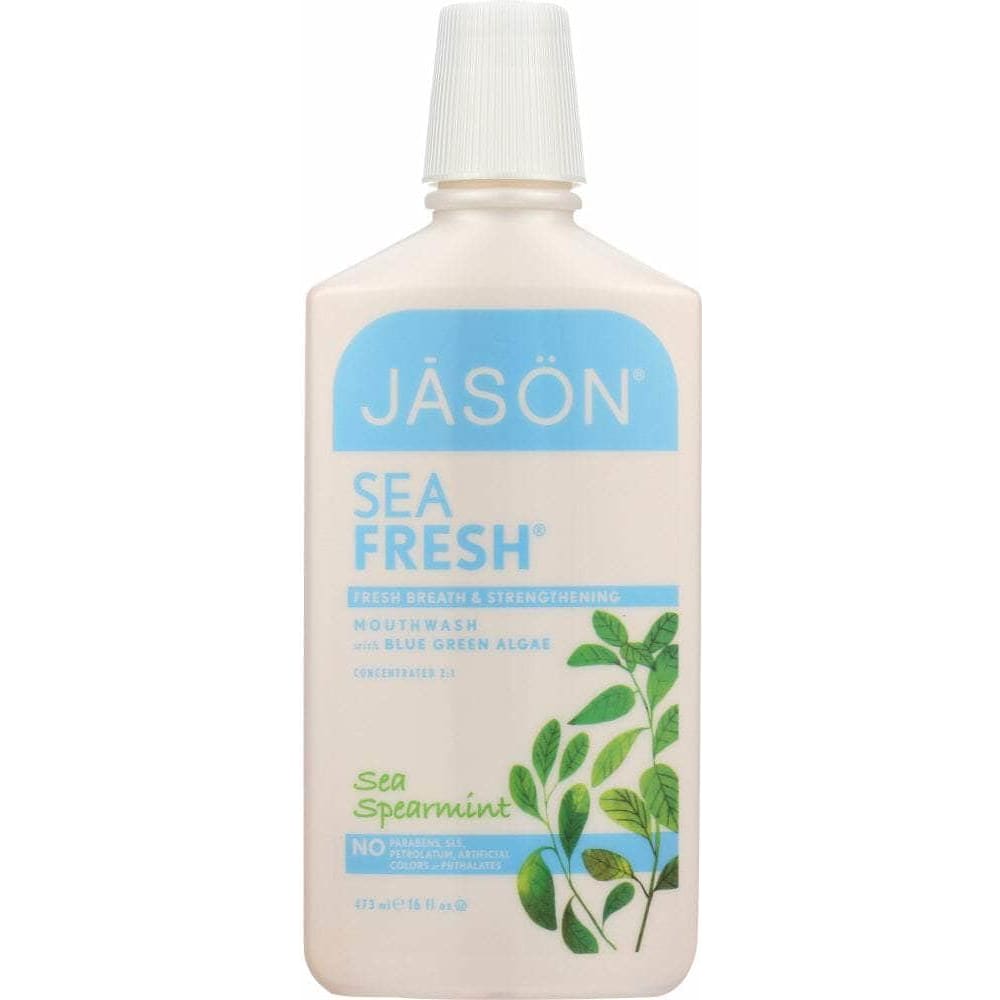Jason Jason Sea Fresh Mouthwash Sea Spearmint, 16 oz