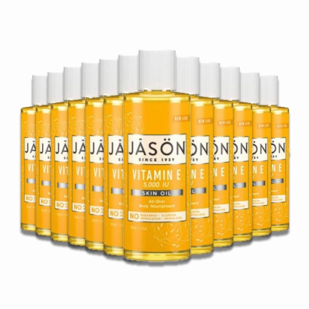 JASON Vitamin E Oil 5000iu 4oz - 12 Pack - Skin Care - Jason