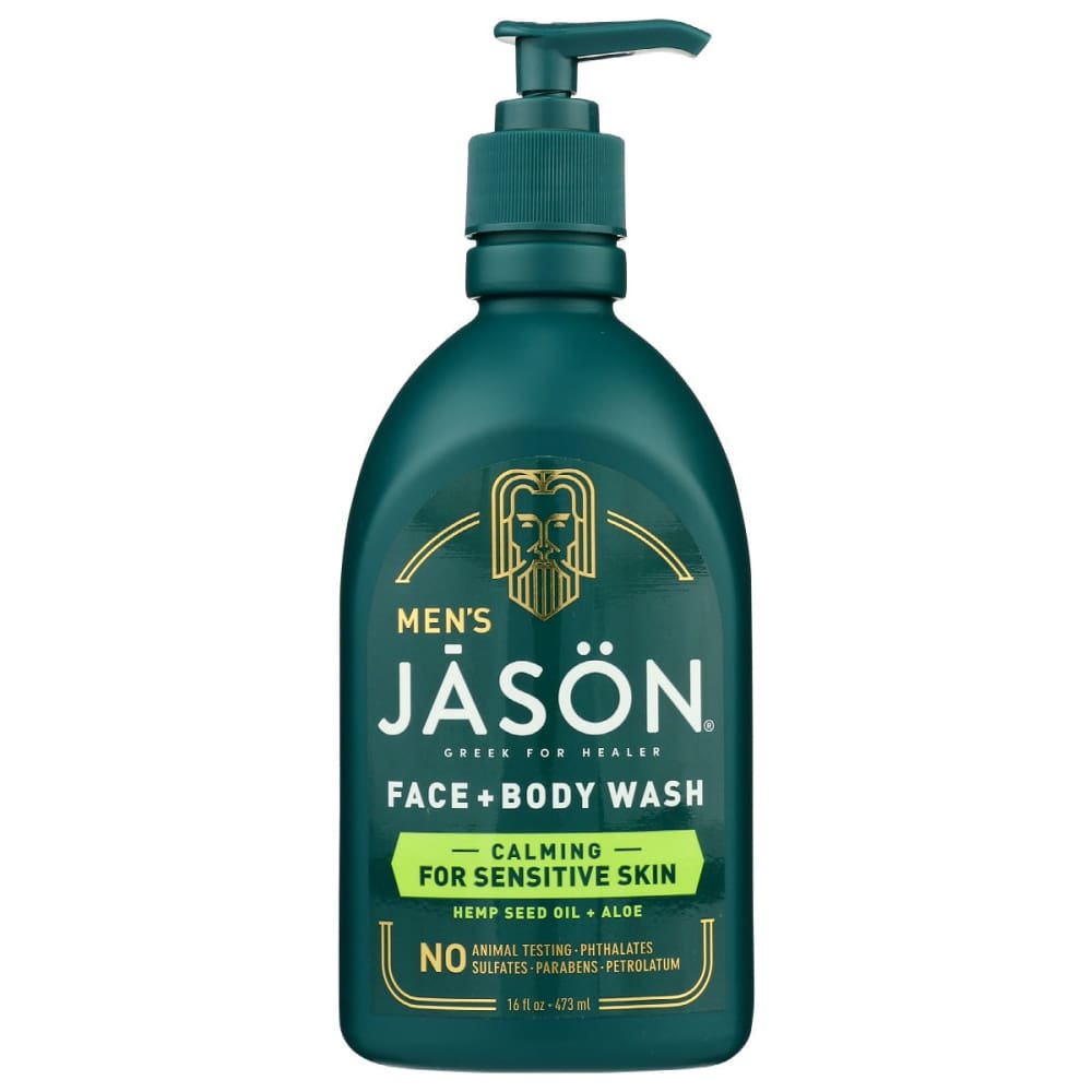 JASON: Wash Body Calming 2In1 Mens 16 oz (Pack of 4) - Beauty & Body Care > Soap and Bath Preparations > Body Wash - Jason