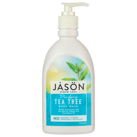 JASON: Wash Body Tea Tree 16 FO (Pack of 3) - Beauty & Body Care > Skin Care - JASON